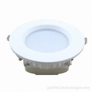 9W LED downlight, CE-/RoHs-certified, 105mm cut hole, 120 degrees